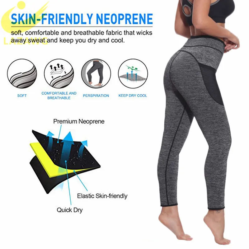 Костюм-сауна LAZAWG для тренировок талии Неопреновая рубашка спортивных потери