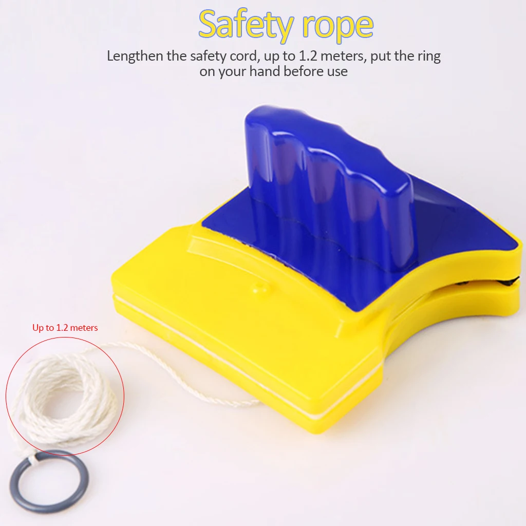 Щетка скребок для мытья окон Магнитная щетка двухсторонний стеклоочиститель