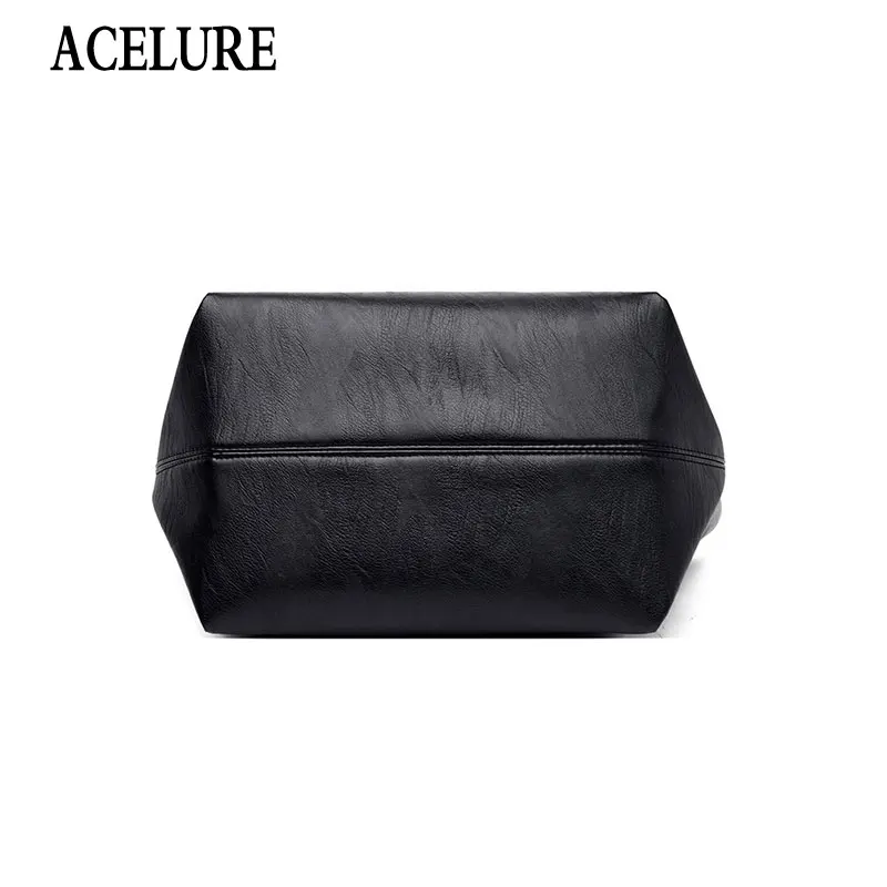 

ACELURE New Women's PU Leather Handbags Fashion Designer Casual Totes High Capacity Crocodile Pattern Shoulder Crossbody Bags