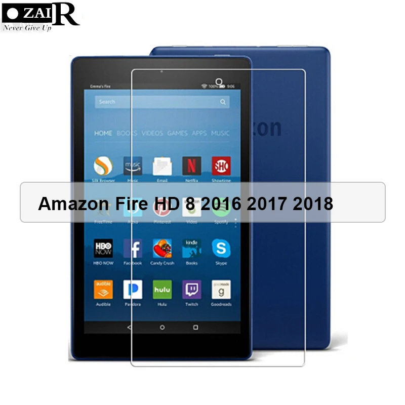 

Закаленное стекло для Amazon Kindle Fire HD 8 2016 2017 2018, защитная пленка для планшета Fire HD8, 6, 7, 8, защита экрана