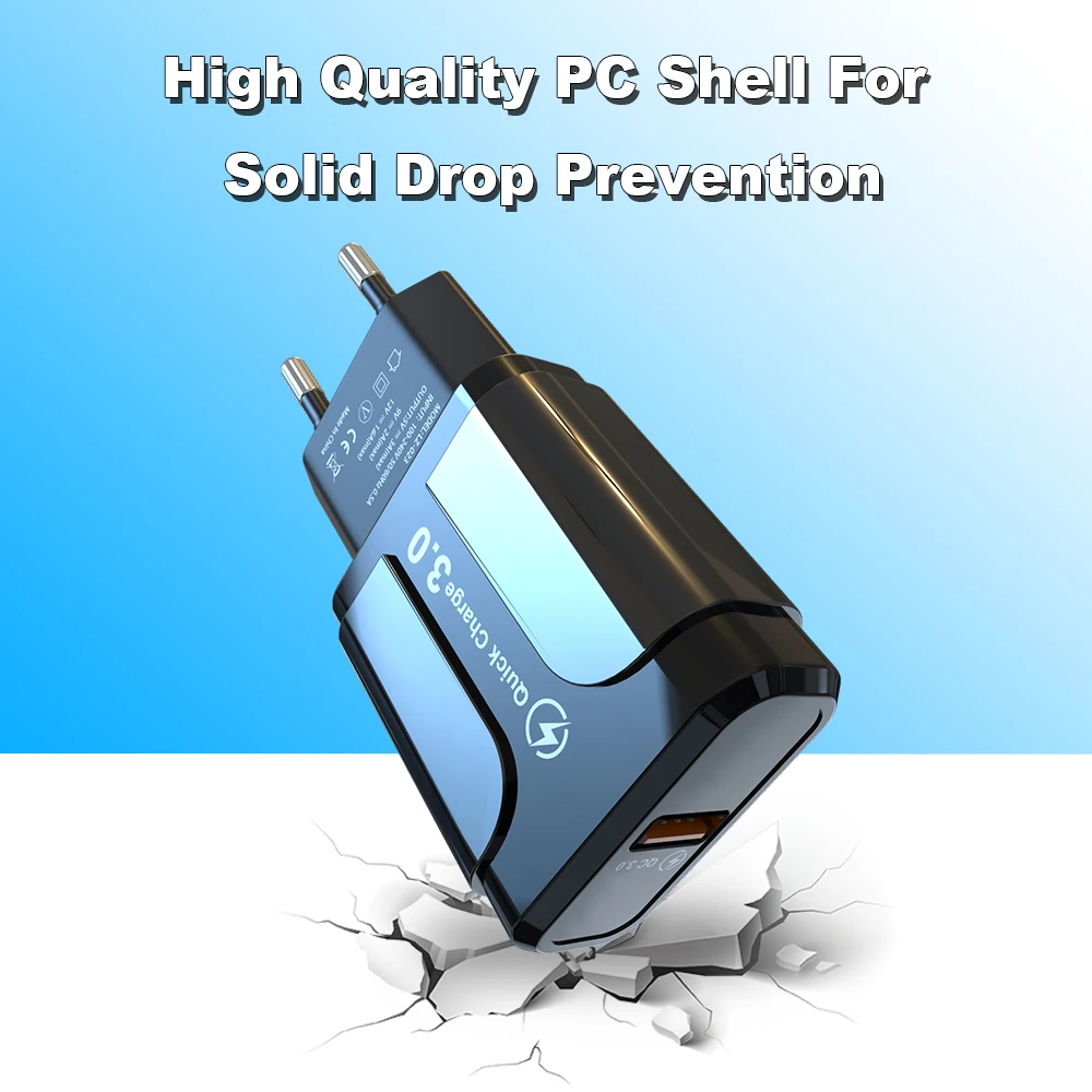 Vanniso 18 Вт QC 3 0 USB зарядное устройство Быстрая зарядка мобильный телефон для iPhone