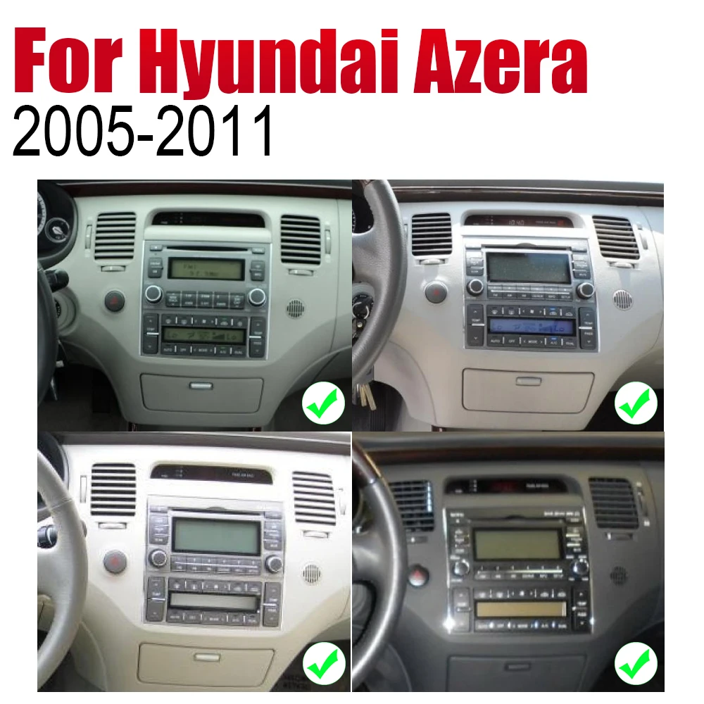 Автомагнитола ZaiXi 2 Din для Hyundai Azera 2005 ~ 2011 GPS навигация BT Wi Fi карта мультимедийная