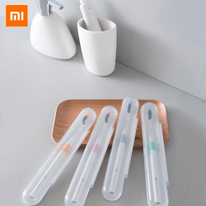 Xiaomi Mijia Doctor B Bass метод зубная щетка 4 цвета/комплект включает в себя походная коробка DR. BEI глубокая зубная щетка