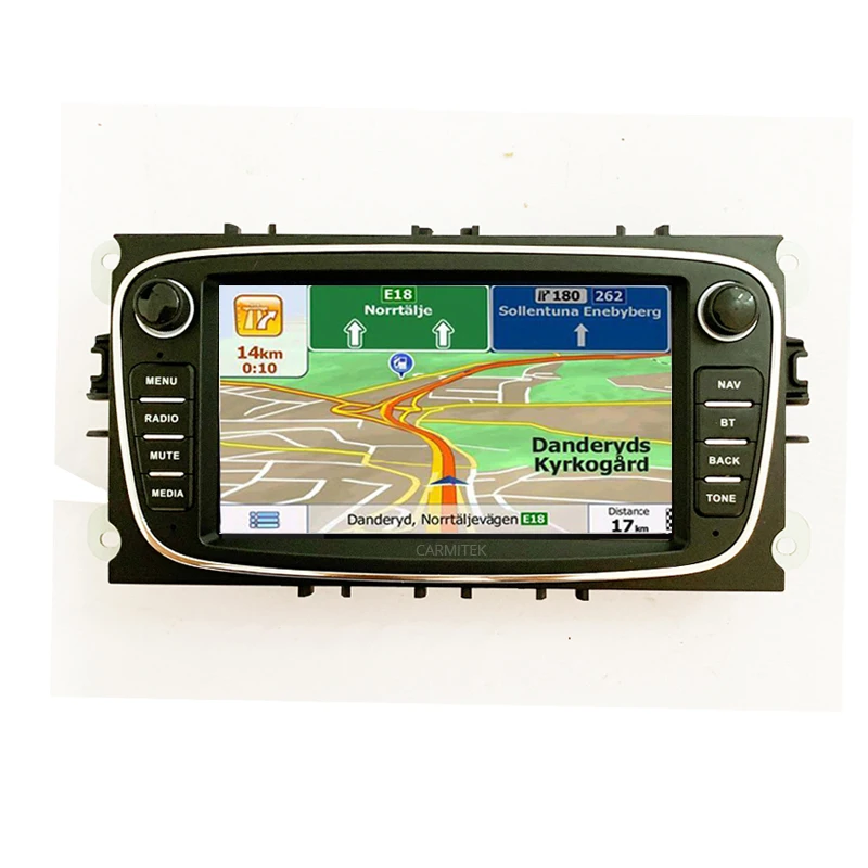 Автомобильный DVD-плеер 2 Din с Android радио GPS Navi для Ford Focus Mondeo головное устройство