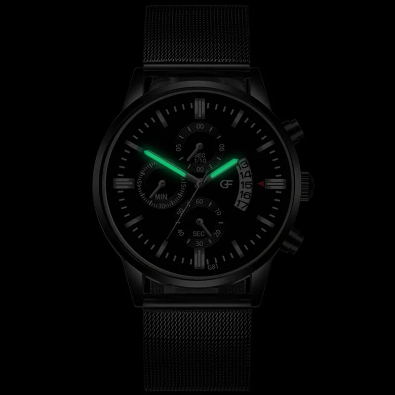 Деловые повседневные светящиеся Дизайнерские мужские часы кварцевые Брендовые