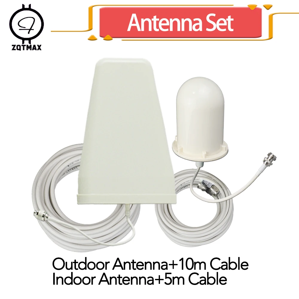 

ZQTMAX Onmi antenna 2g 3g 4g outdoor Log periodic antenna for mobile signal booster umts lte internet cellular signal amplifier