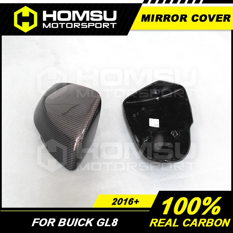 Крышка для зеркала из углеродного волокна Bui-ck GL8 зеркало заднего вида 2016 + Сменное