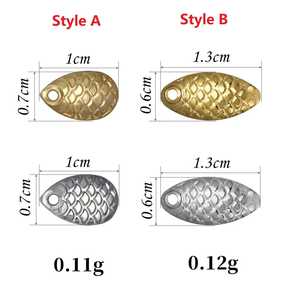 50 шт./лот нахлыстом приманка для рыбалки аксессуары шум металлическая Капля воды