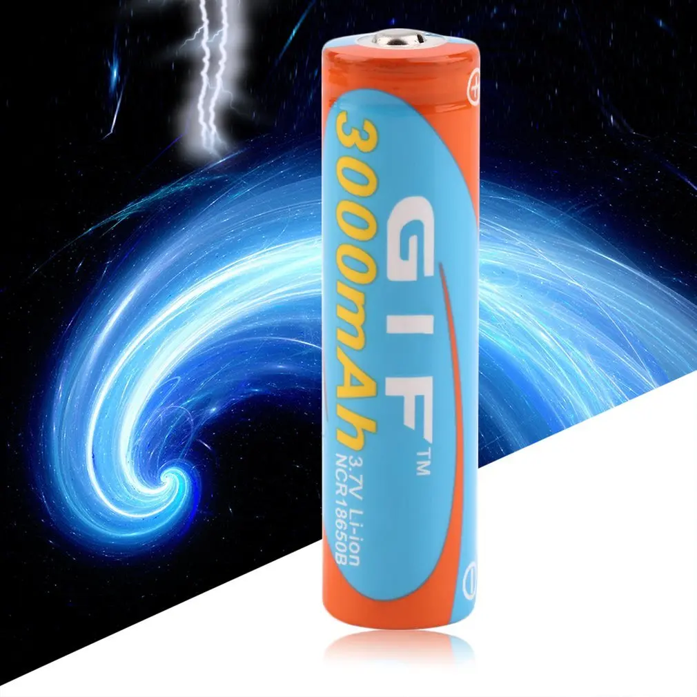 Safe Environmental Friendly 3.7V 18650 3000mAh Li-ion Rechargeable Battery Perfect For LED Flashlight Electronic Gadgets Torch |
