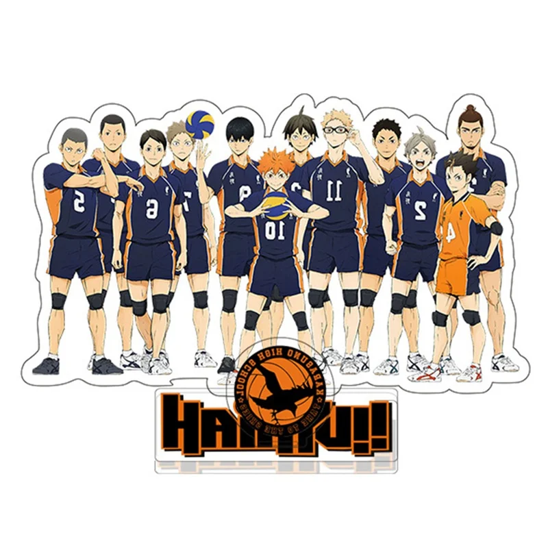 

Anime Haikyuu Hinata Kageyama Tsukishima Sugawara Family Acrylic Stand Figure Model Plate Holder Topper Anime Activities Decor