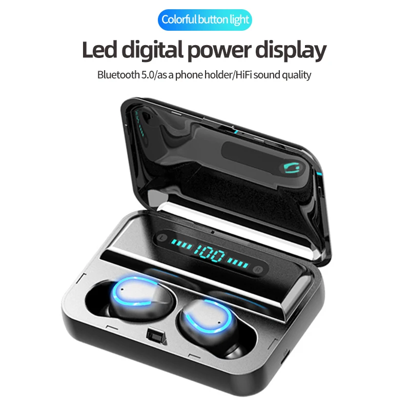 Наушники TWS Наушники Беспроводные Bluetooth 5,0 гарнитура вкладыши Hands Free Bluetooth телефон наушники для телефона