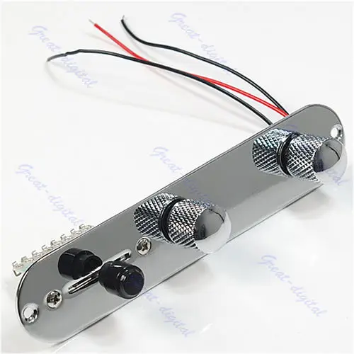 

1 PC Chrome Prewired Control Plate 3 Way Switch Whosale&Dropship