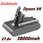 Сменный литий-ионный аккумулятор для пылесоса Dyson 38.Ah V6 DC61 DC62 DC72 DC58 DC59 DC72 DC74, 21,6 в, 38000 мАч