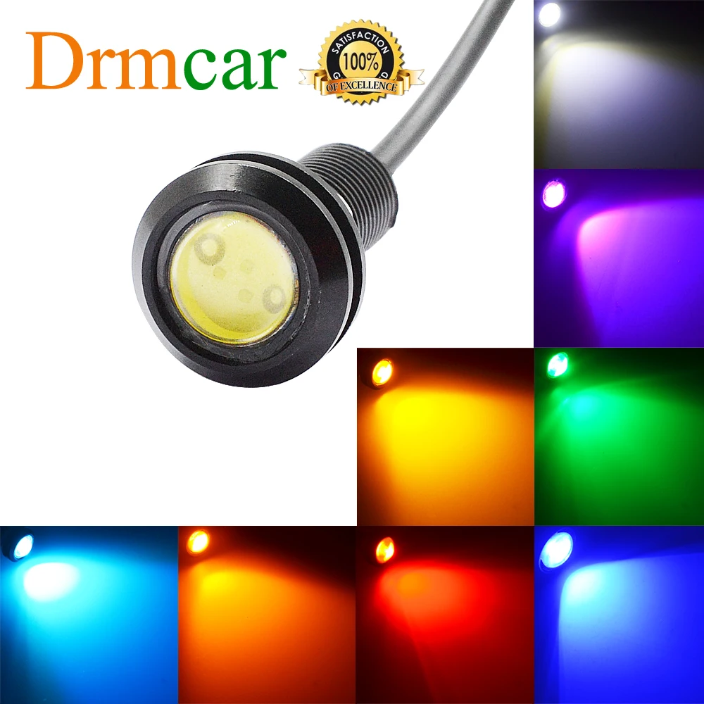 Автомобисветодиодный Светодиодная лампа 18 мм орлиный глаз дневные ходовые