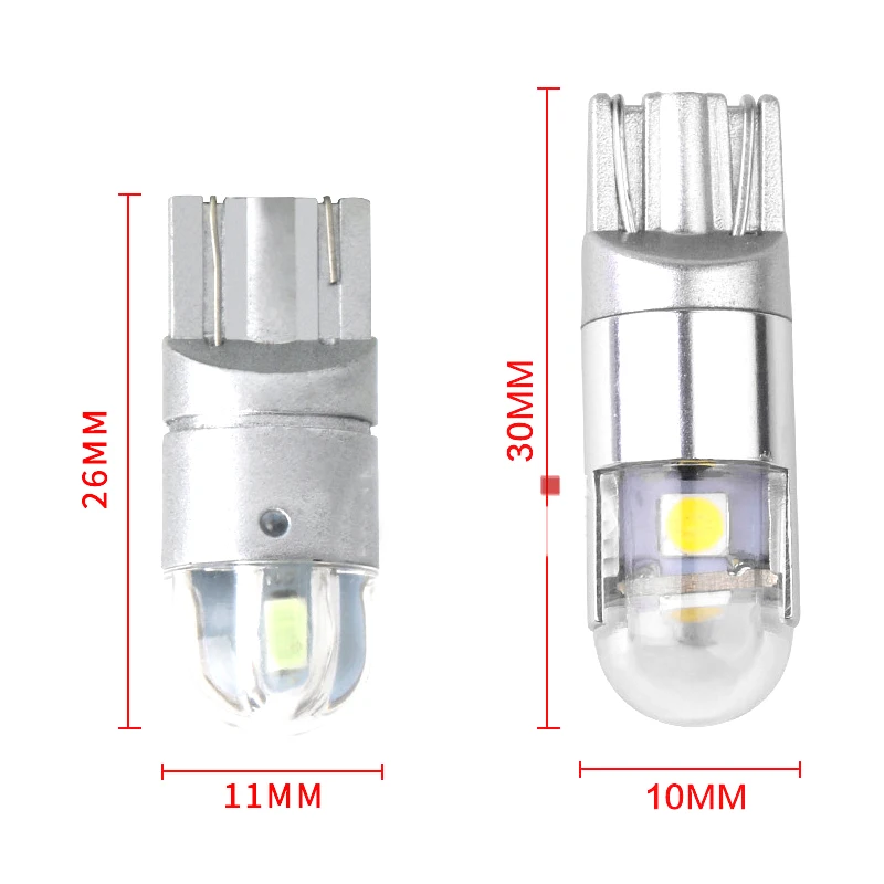 Светодиодная лампа T10 W5W 3030 SMD 168 194 автомобильные аксессуары внутренние