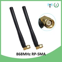 2pcs 868mhz 915mhz antenna 3dbi rp sma connector gsm antena straight 868 mhz 915 mhz antenne for gsm signal repeater lorawan