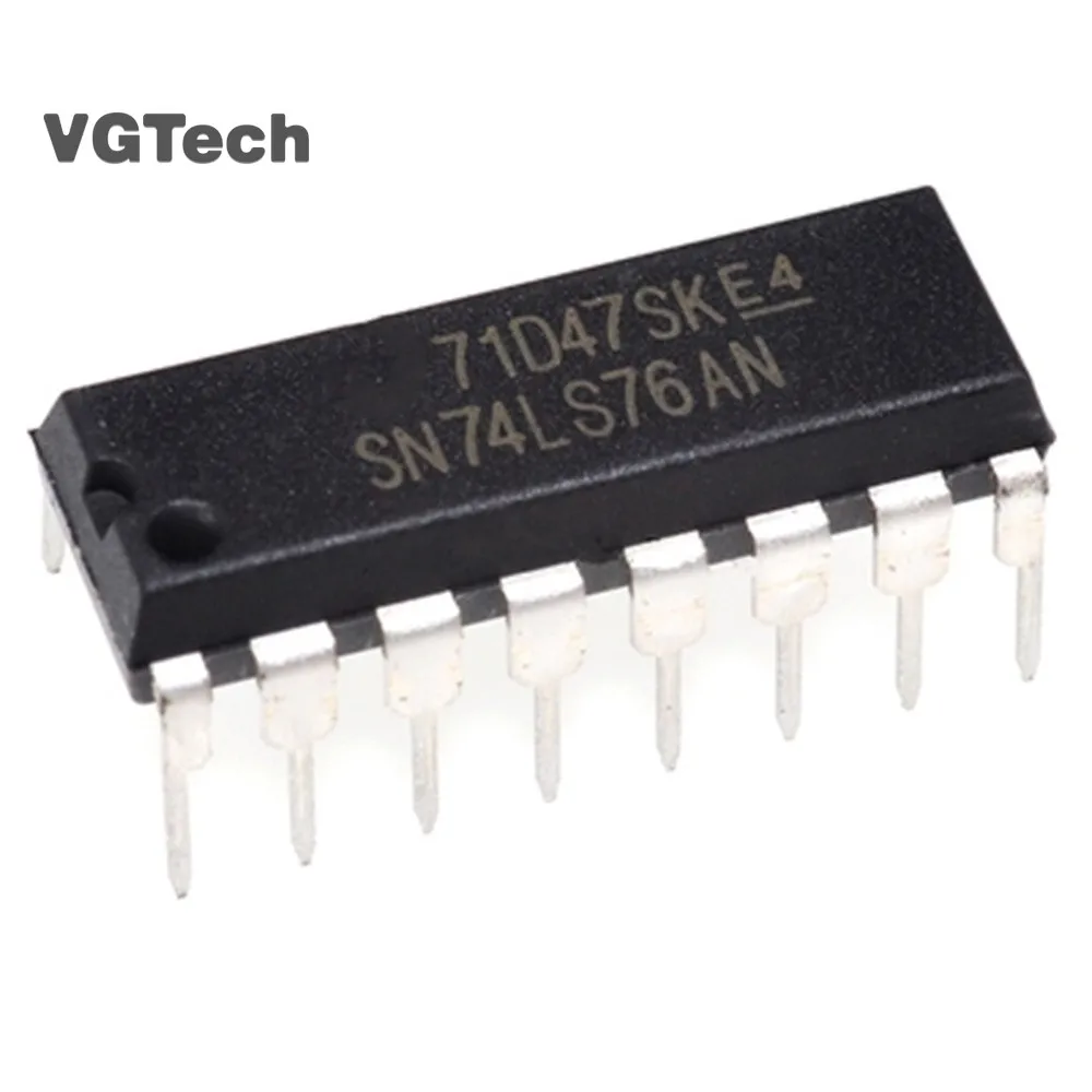 

5 шт. SN74LS76N DIP16 74LS76 DIP HD74LS76AP DIP-16 HD74LS76P SN74LS76AN новый оригинальный