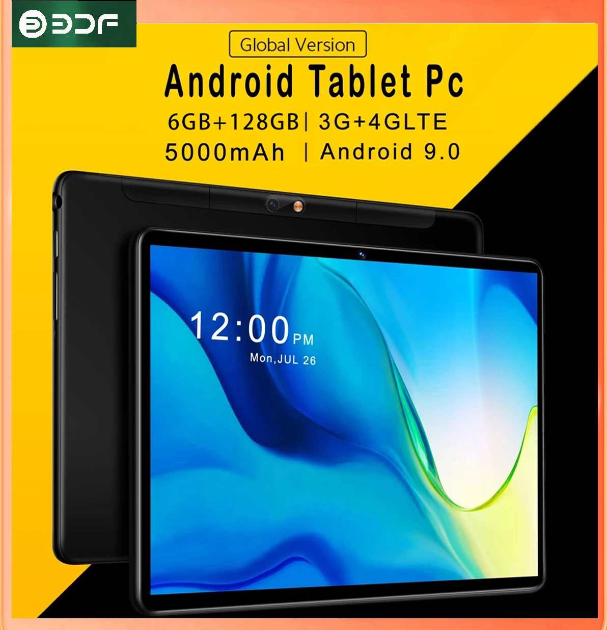 Планшет на Android 10 1 восемь ядер экран 128 дюйма 6 ГБ + 9 0 | Компьютеры и офис