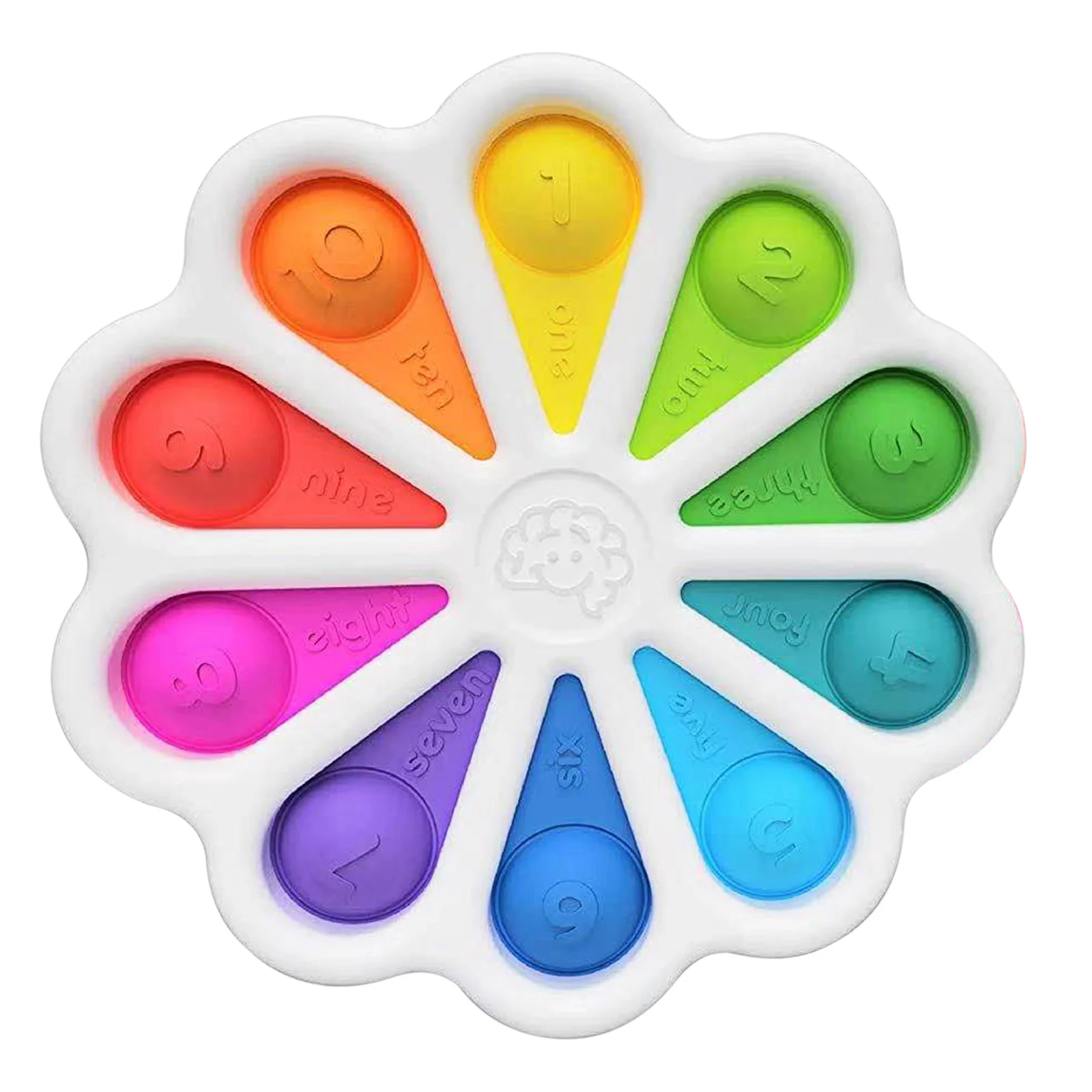 Пуш-ап пузырь Непоседа простой улыбающегося игрушка для снятия стресса ручной