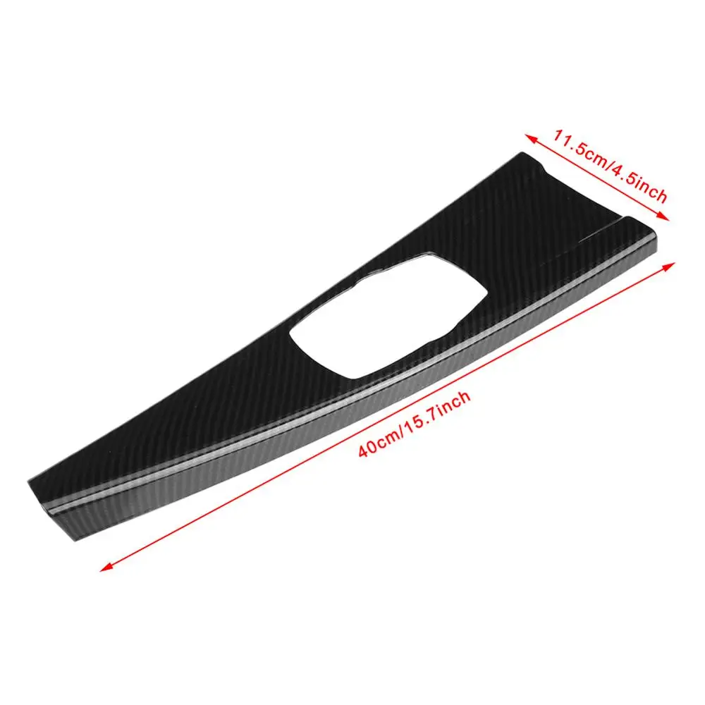

Car Interior Multimedia Panel Cover Trim for BMW 3 Series F30 F34 4 Series F32 F36 2013 2014 2015 2016 2017 Carbon Fiber ABS