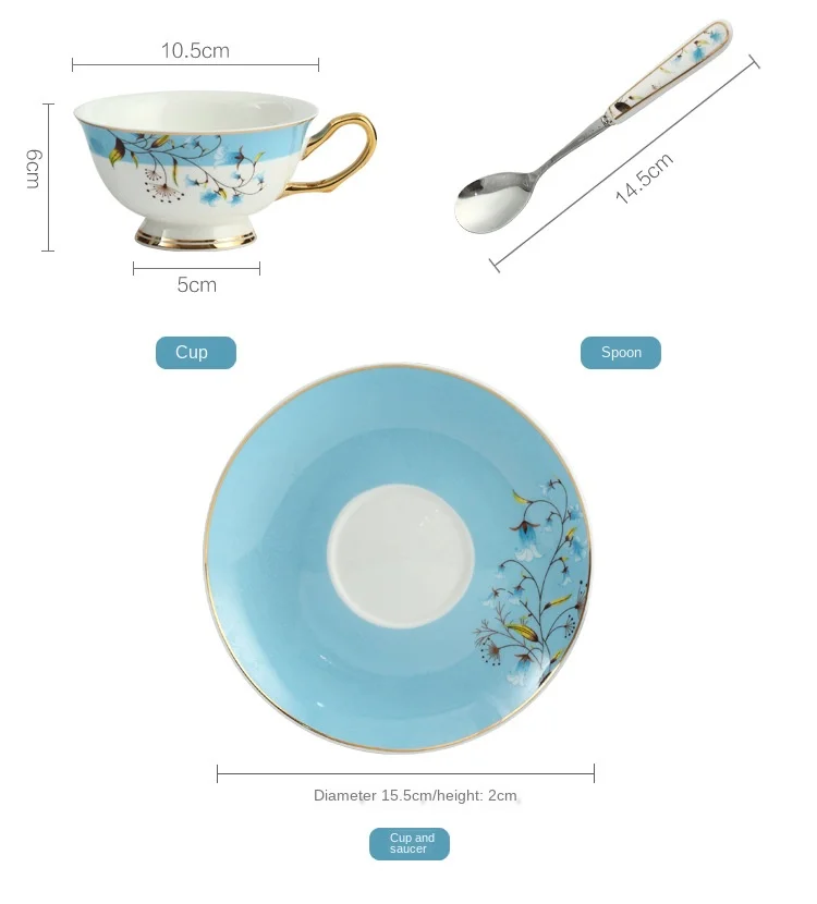 Забавная Роскошная чашка и блюдце в китайском стиле набор керамических чашек для