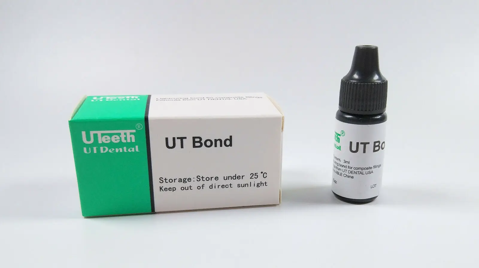 

UT utooth стоматологический композитный клей для светильник отверждения эмалевая смола для заполнения склеивания 3 мл/бутылка