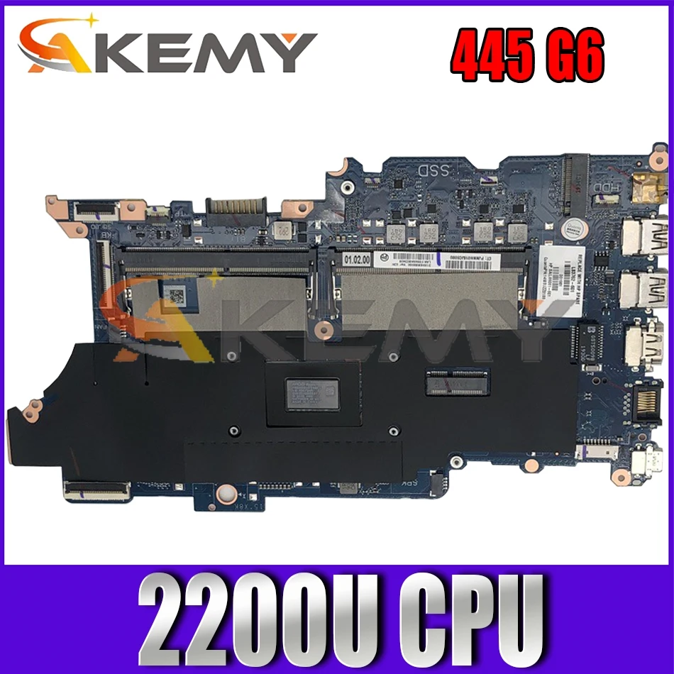 

DA0X9KMB8C0 For HP Probook 445 G6 YM2200C Notebook Mainboard DA0X9KMB8C0 DDR4 Laptop motherboard
