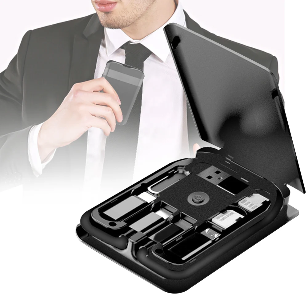Многофункциональный Дата-кабель для зарядки USB интерфейс хранения светодиодный