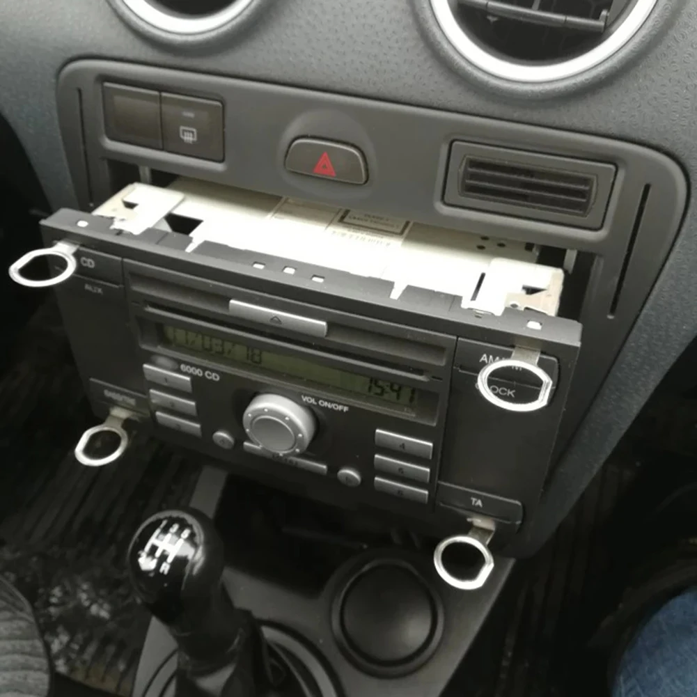 AUX In Adapter And 4 Removal Pins Tools For Ford FIESTA FOCUS 6000CD AUX-IN Cable Stereo Audio Equipment | Автомобили и мотоциклы