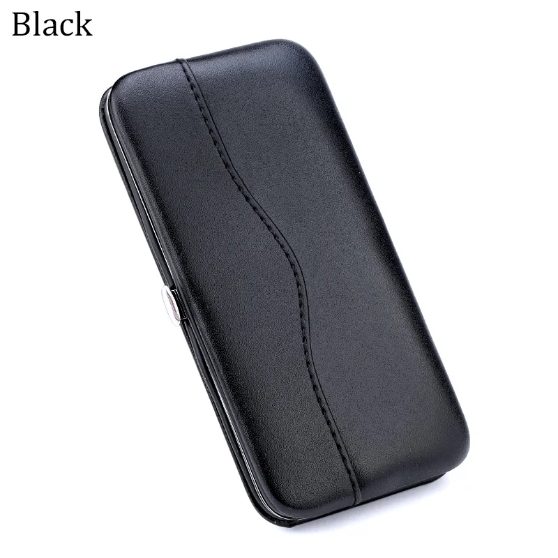 Makeup Eyelashes tweezer Tools Bag Eye Lash Extension Tweezers Case Cosmetic Tool Storage Box For tweezer kit - Цвет: Black (only box)