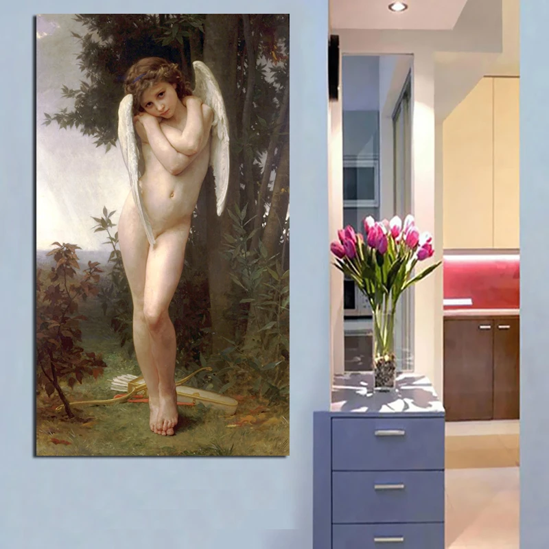 

Cupid Aestheticism Wall Art Canvas Poster And Print Canvas Painting Decorative Picture Modern Living Room Home Decor Accessories