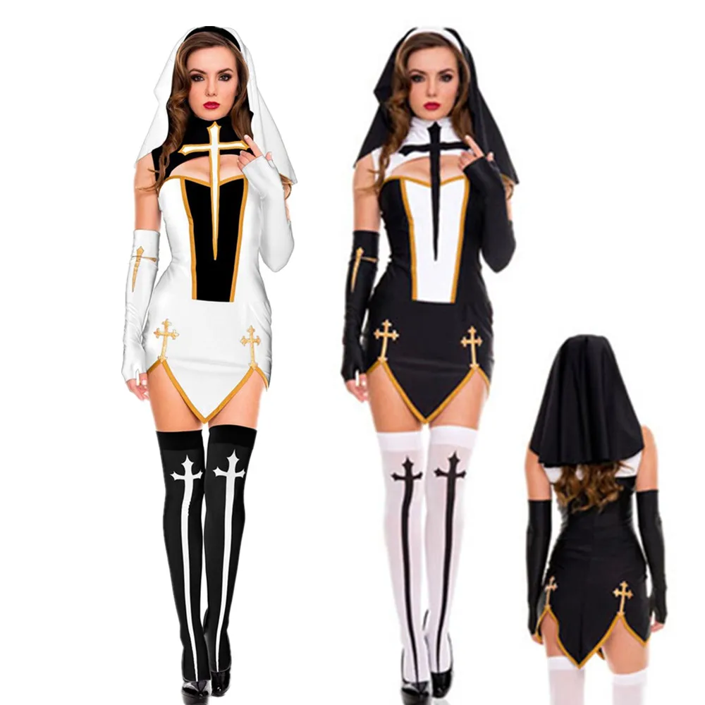 

Женское платье для косплевечерние с черным капюшоном, для Хэллоуина