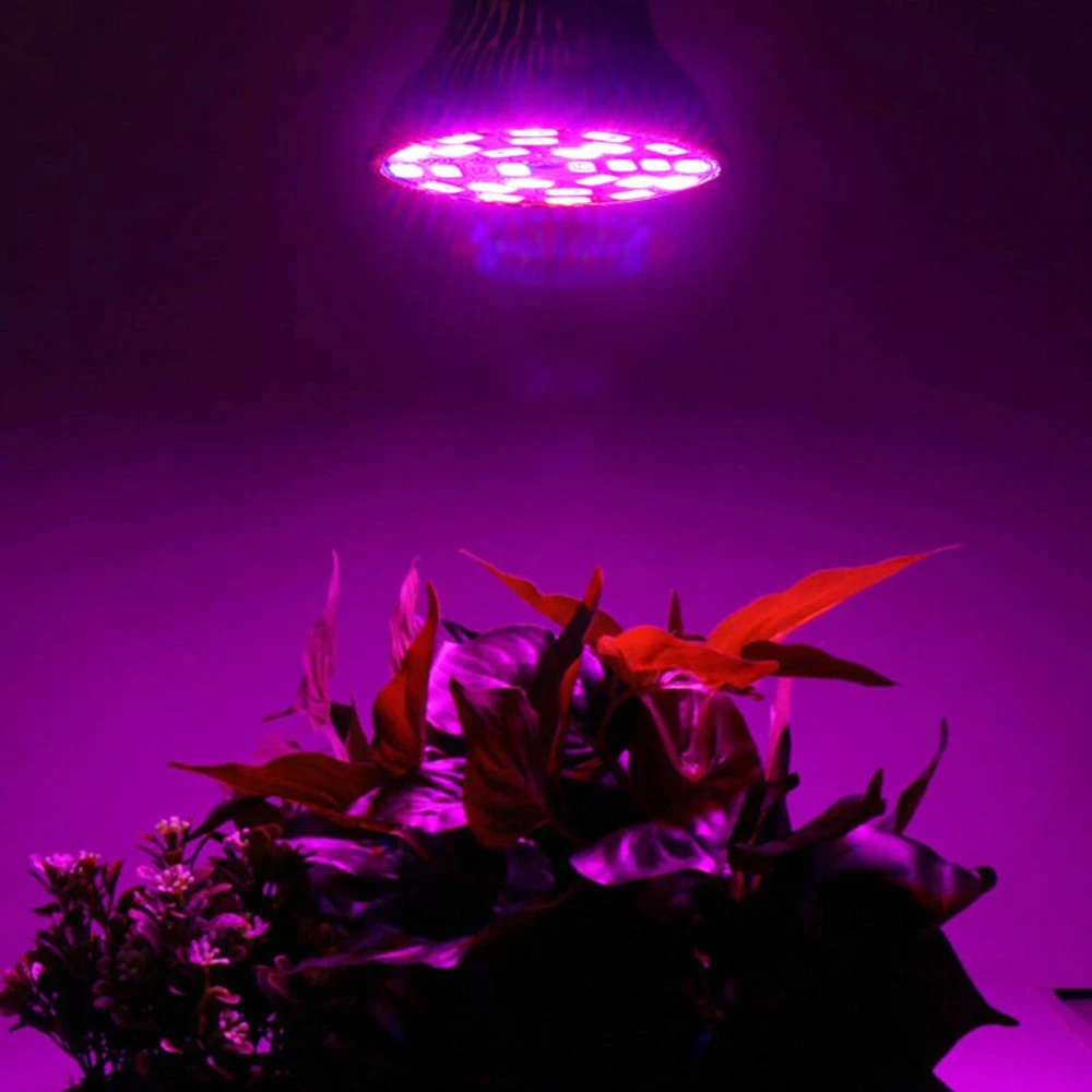

E27 LED grow lamp Full Spectrum Light Bulb For Hydroponics Veg Growing