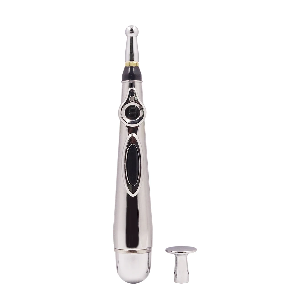 1pcs pen only Новинка, электронная ручка для иглоукалывания, электрическая меридианская лазерная терапия, ручка для массажа, меридиановая энергетическая ручка для облегчения боли, инструменты - Цвет: 1pcs pen only