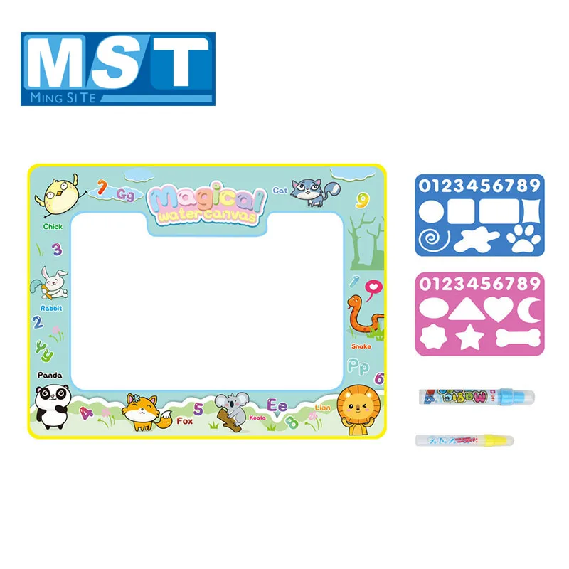 

Reusable Coloring Book Graffiti Magic Water Drawing Mat With Magic Pen Educational Toys For Kids Painting Toys Drawing Board