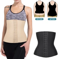 tummy reducing girdles women slimming sheath waist trainer belly shapers weight loss shapewear trimmer belt body shaper corset