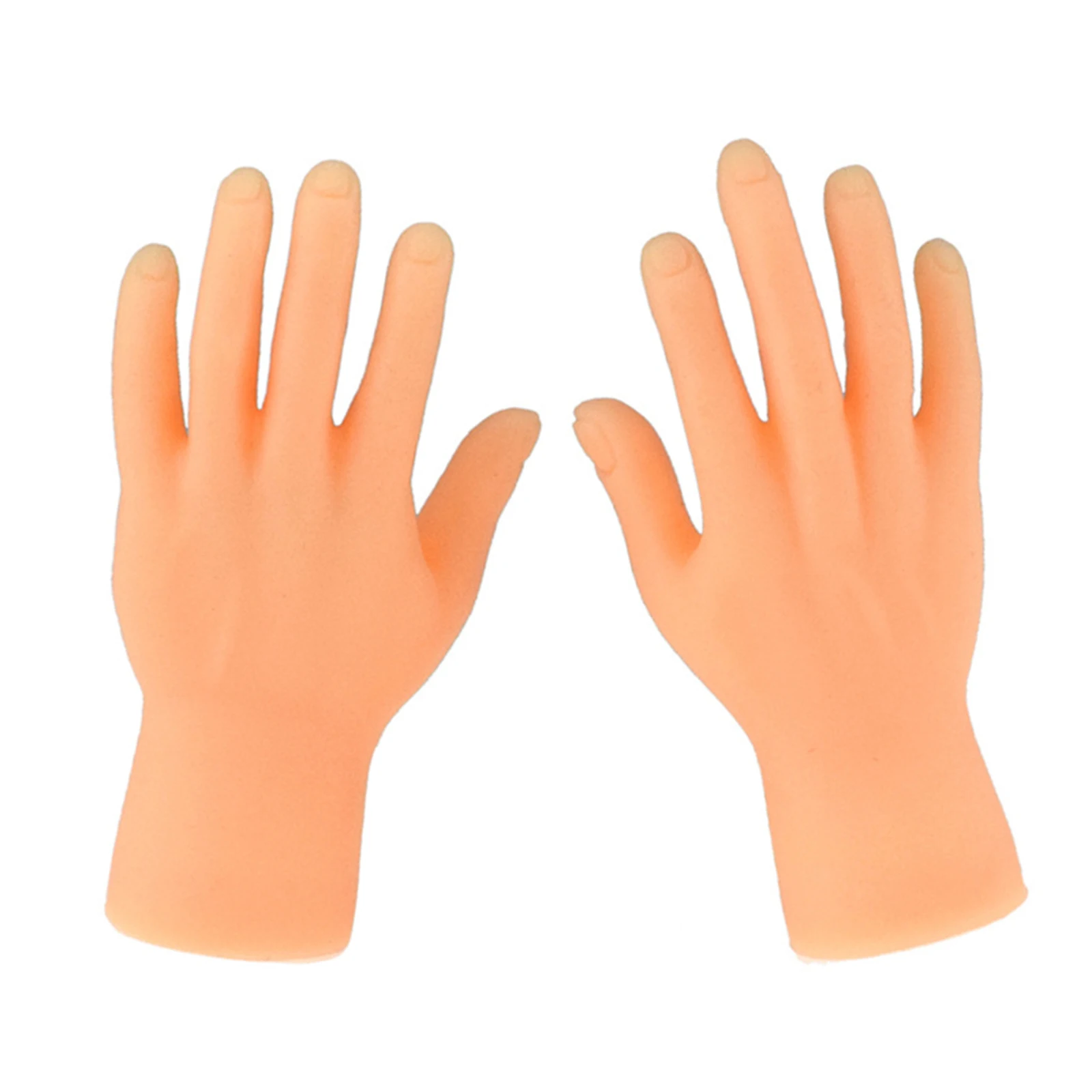 

New Finger Puppet Mini Finger Hand Tiny Hand with Left Hand and Right Hand for Game Party for Pet SCI88