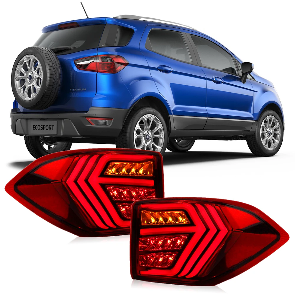Красный светодиодный задний фонарь в сборе для Ford EcoSport 2013 2014 2015 2016 2017 2018 2019 стоп