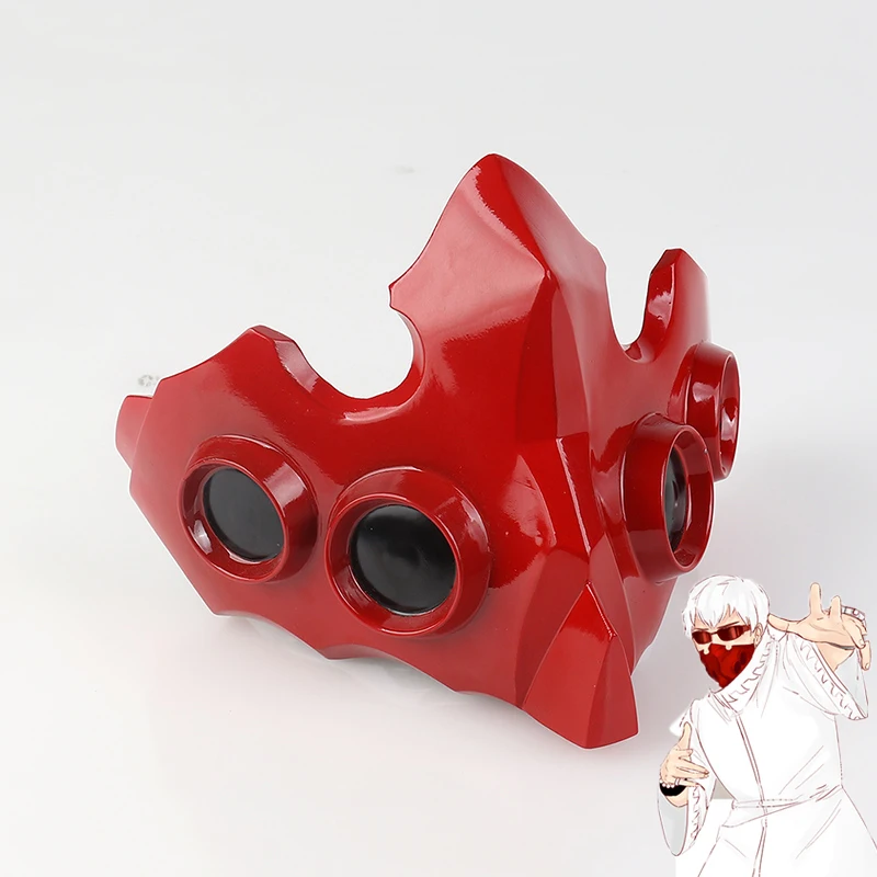 Одежда с надписью Tokyo Ghoul Tatara маска второй в команде из Aogiri Чи Лянь Смола для