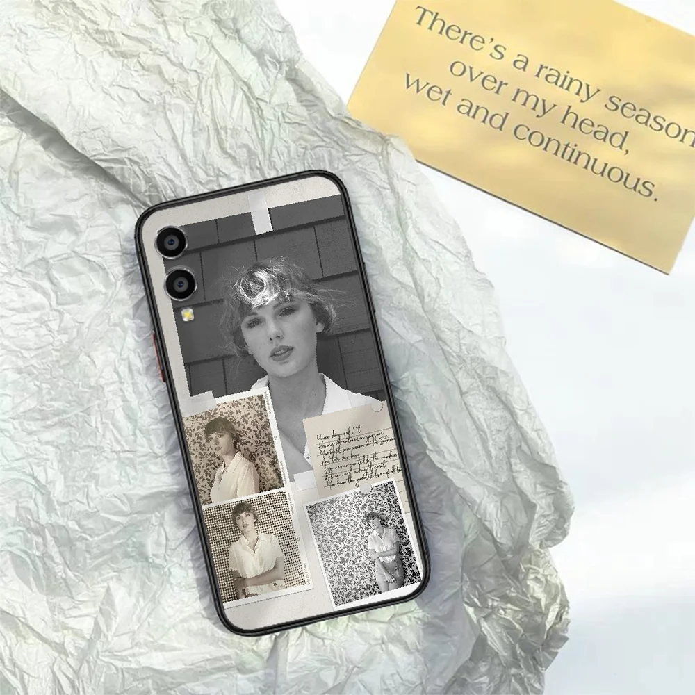 

New Album Taylor Folklore Phone Case For HUAWEI Honor 6 7 8 A S 9 X Mate 10 20 30 i Lite Pro Y7 2019 black Etui 3D Bumper