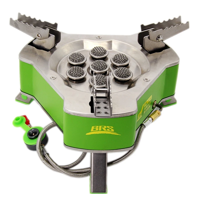 

BRS-71 семи звезд плита головка открытый портативный Ветрозащитный газовая плита поле Отдых на природе Пикник Плита