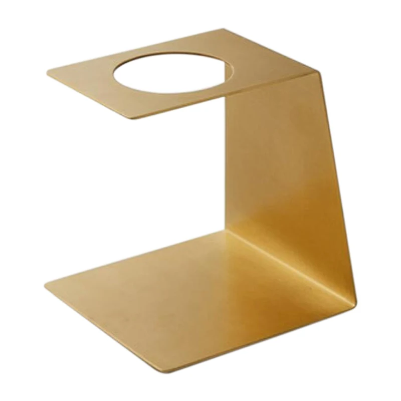 

Durable Pour over Coffee Dripper Stand Brass Filter Cup Holder Coffee Filter Rack