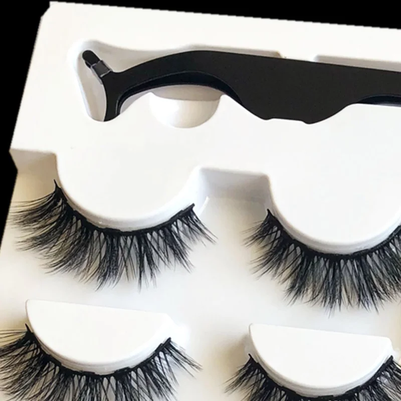 5 магнитных ресниц жидкая подводка для глаз и магнитные накладные ресницы Пинцет