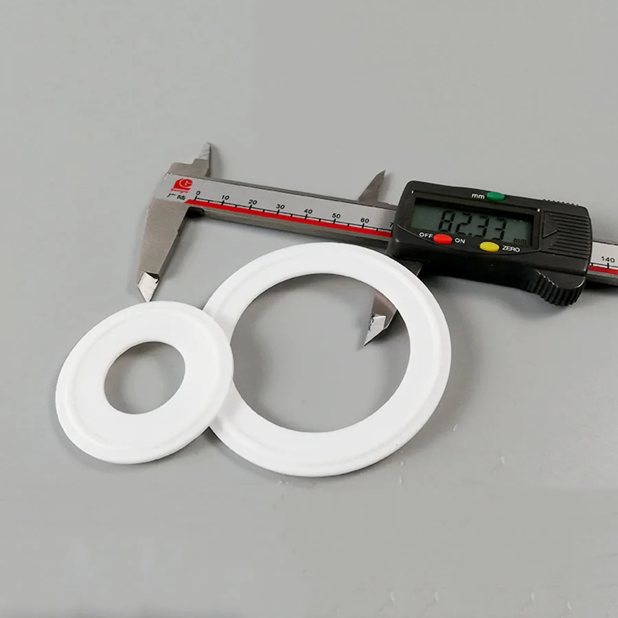 1 шт. PTFE 0 5 &quot1 5" 2 " 4" трехзажимная гигиеническая силиконовая уплотнительная