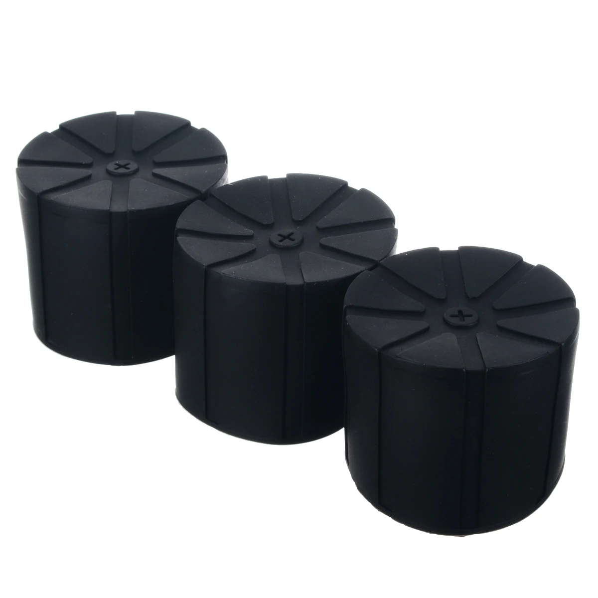 

3Pcs Waterproof Silicone Universal Lens Cap Cover Protective Lens Case For 60-110mm DSLR Camera Lenses