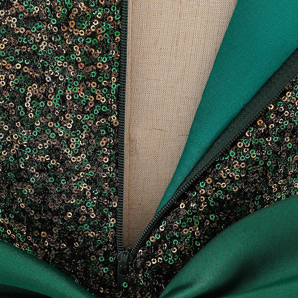 Блестящее платье в полоску с блестками и большим бантом для маленьких девочек на