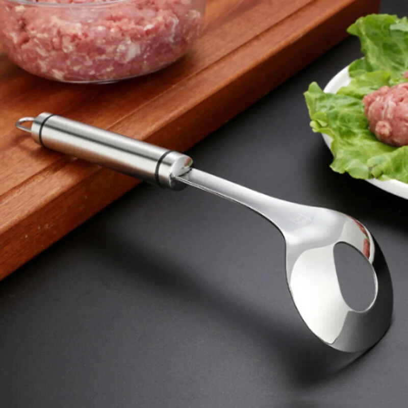 Ложка для изготовления фрикаделек полуавтоматический пресс шариков из