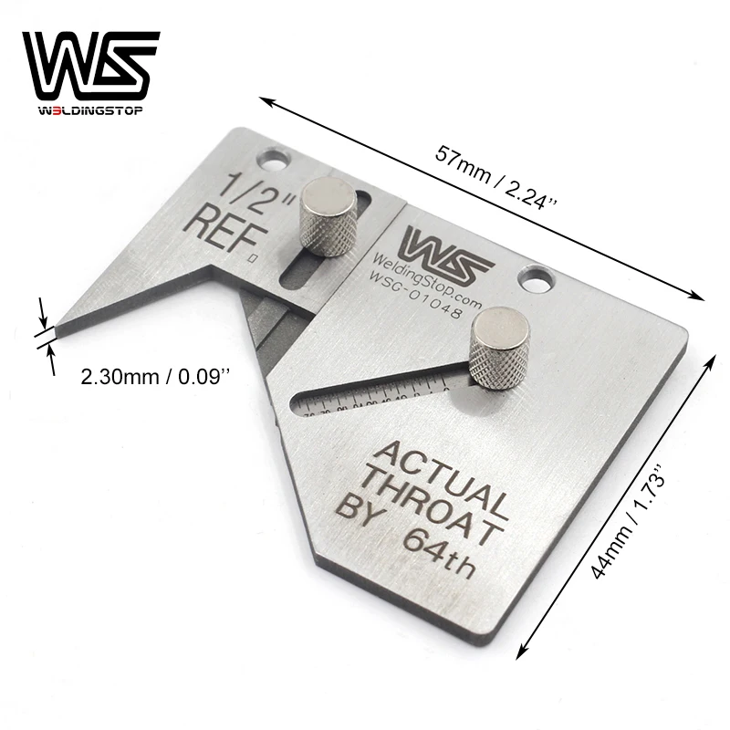 Труба горла сварочный манометр Мини Sub гнездо сварного шва измерительные