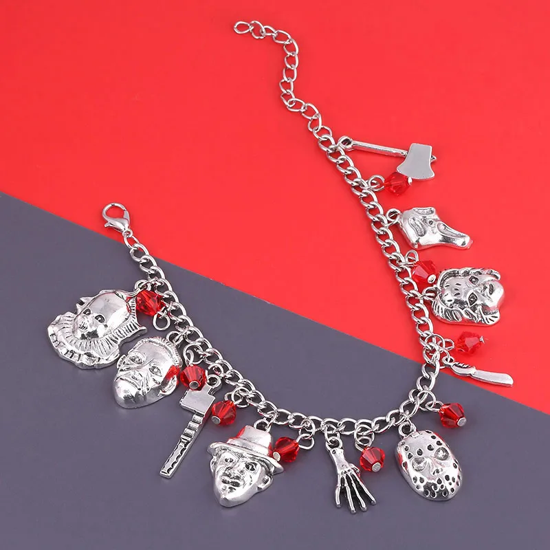 Маска подвеска браслет Хэллоуин ужас фильм Черная пятница тост Джейсон маски