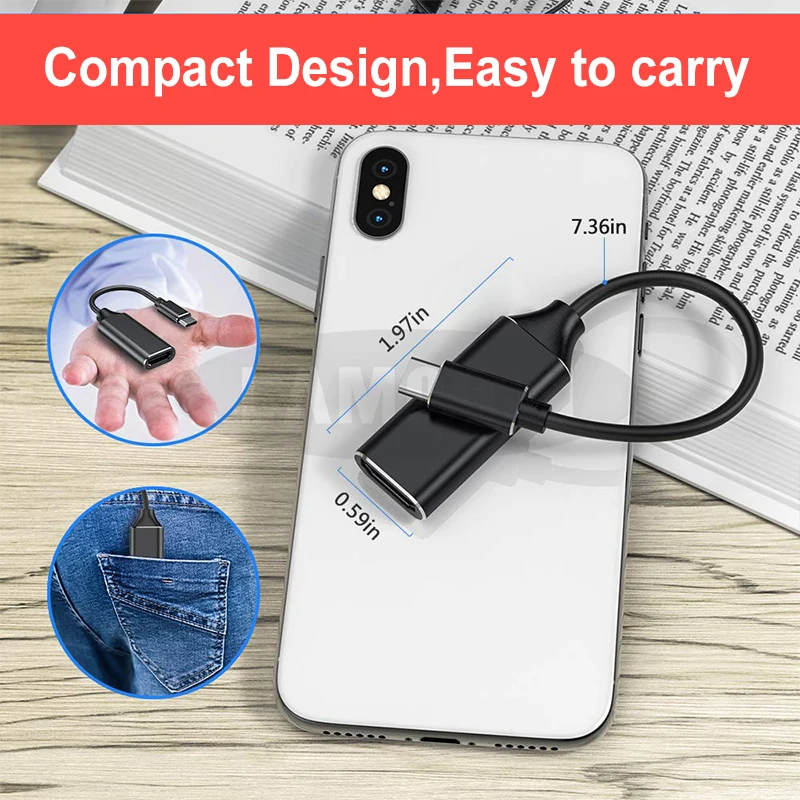 Usb type C hdmi-кабель, адаптер 4K type-C к HDMI концентратор адаптер для мобильного телефона и ноутбука тип компьютера-C HDMI